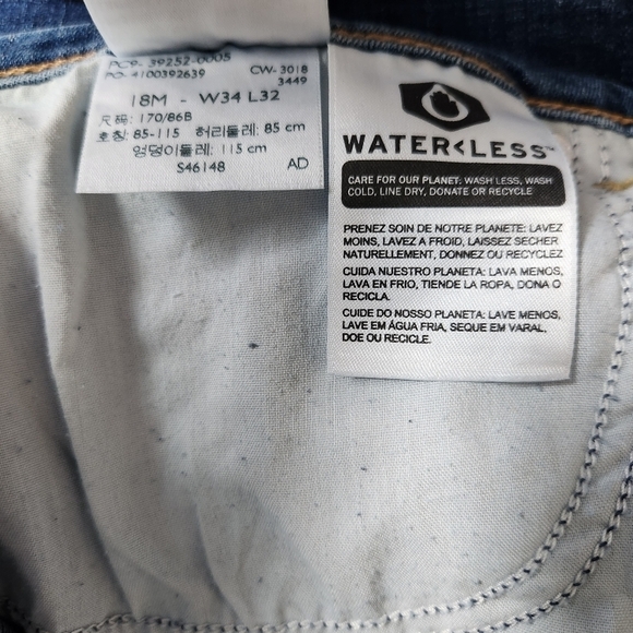 Levis Womens Classic Boot High Rise Bootcut Medium Dark Wash Jeans-Size … - Picture 8 of 8